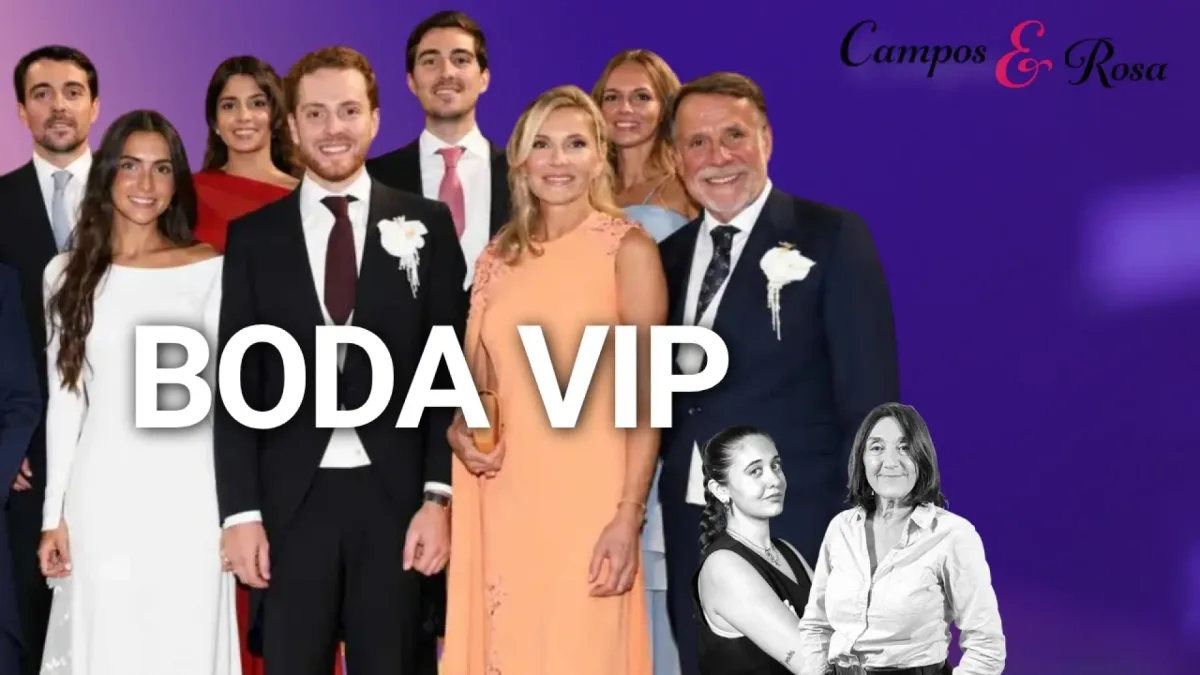 Campos&Rosa se 'invita' a las bodas de la semana: en Cádiz con la hija de Paz Padilla y en el Ampurdán con el grupo Planeta