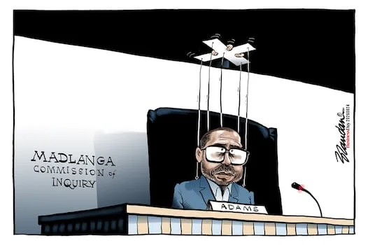 CARTOON | Fadiel Adams: a puppet at Madlanga