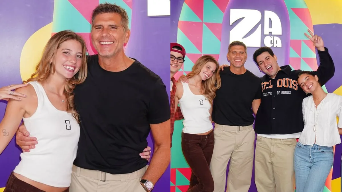 El consejo de Christian Meier a su hija Gia y Zaca TV: “Nunca vayan a la televisión”