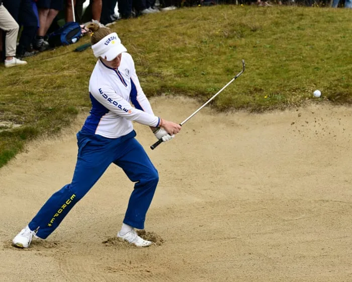 Solheim Cup golf 2026: Europe v USA finely poised as day one fourballs begin – live
