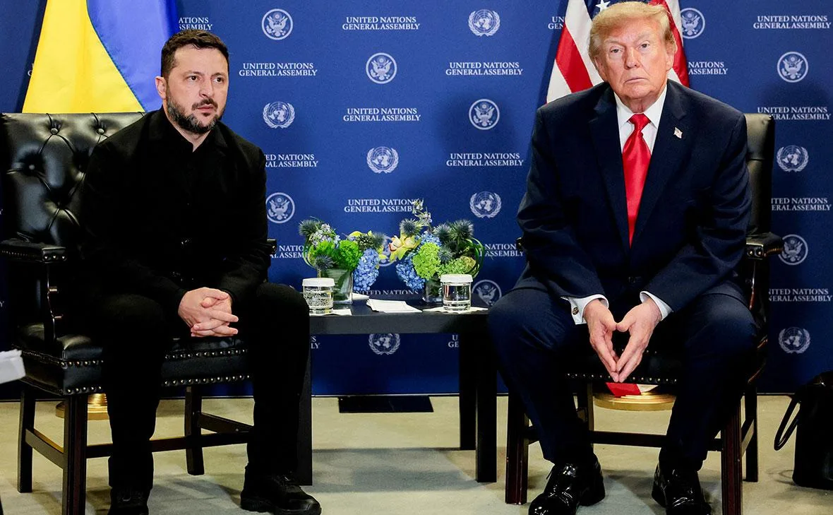 В Нью-Йорке началась встреча Трампа и Зеленского
