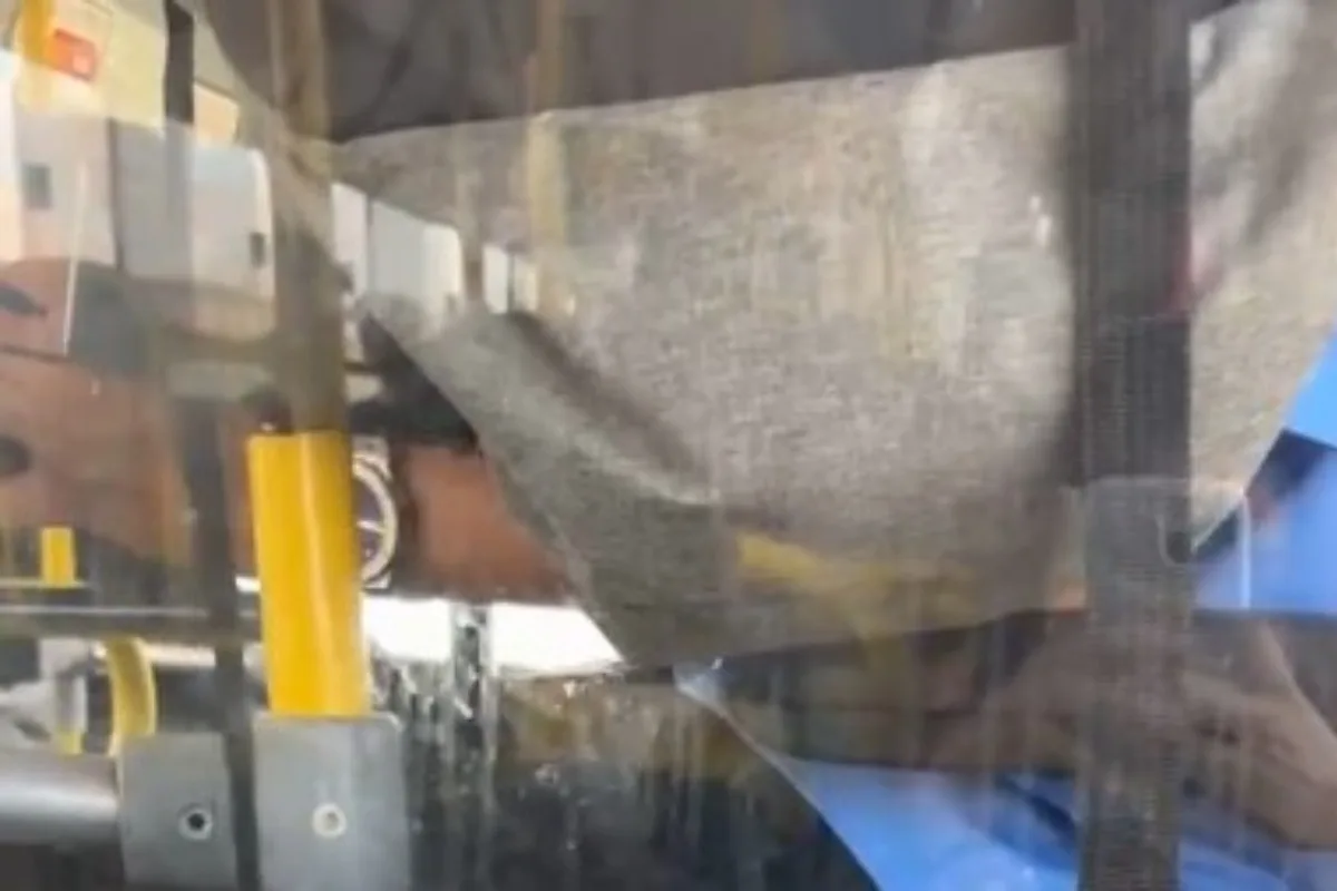 Garota grava cobrador de ônibus se masturbando enquanto olhava para ela