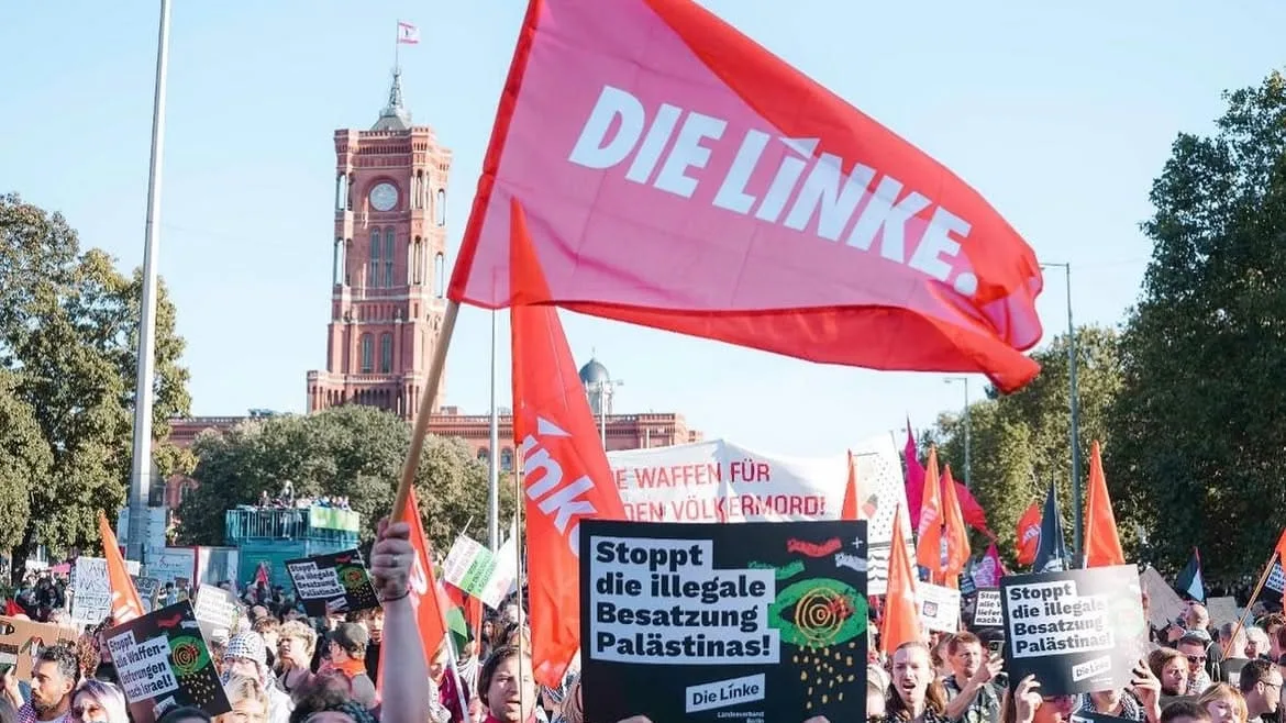 Gewaltaufruf gegen Israel - Judenhass bei Linken-Wahlkampf in Berlin