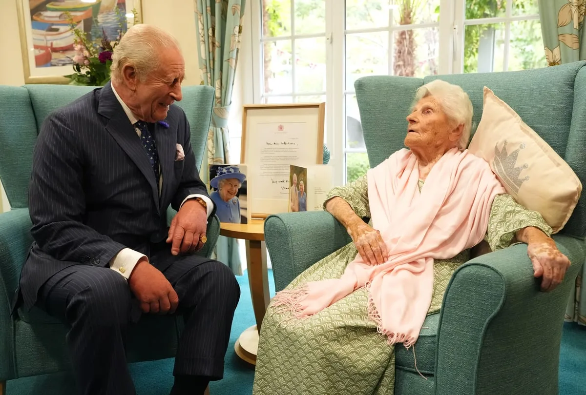 World’s oldest person celebrates ‘lovely’ 117th birthday after meeting King