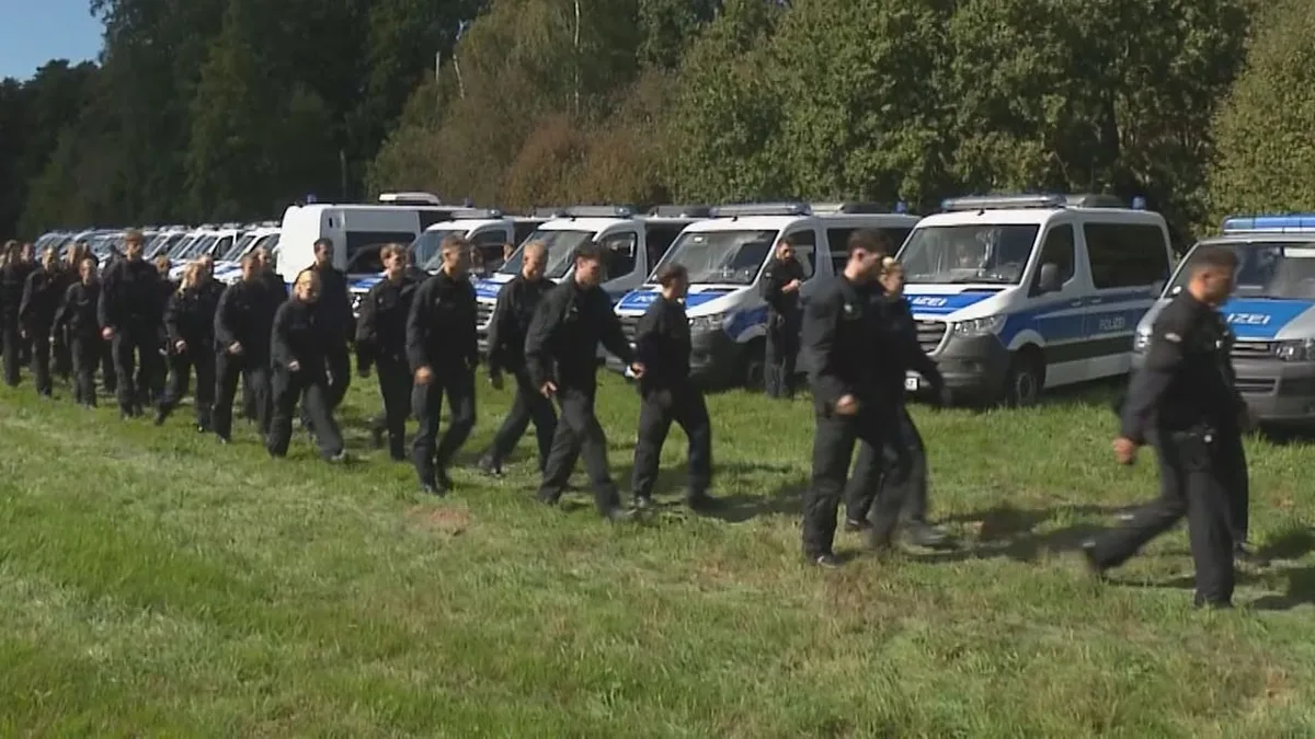 Großeinsatz der Polizei - Drohne nahe Militärflugplatz Wunstorf abgestürzt