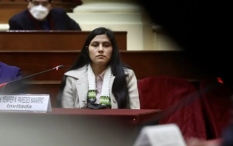 Yenifer Paredes, cuñada de Castillo, asume Comisión de Energía y Minas y mantiene en duda otra ampliación del Reinfo