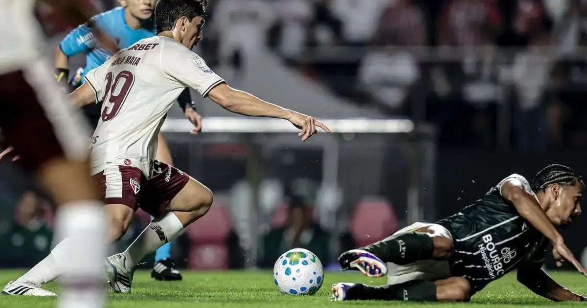 Pablo Maia marca depois de um ano, mas São Paulo fica no empate com o Coritiba
