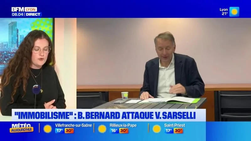 Début de la rentrée politique à la Métropole de Lyon : Bruno Bernard attaque Véronique Sarselli