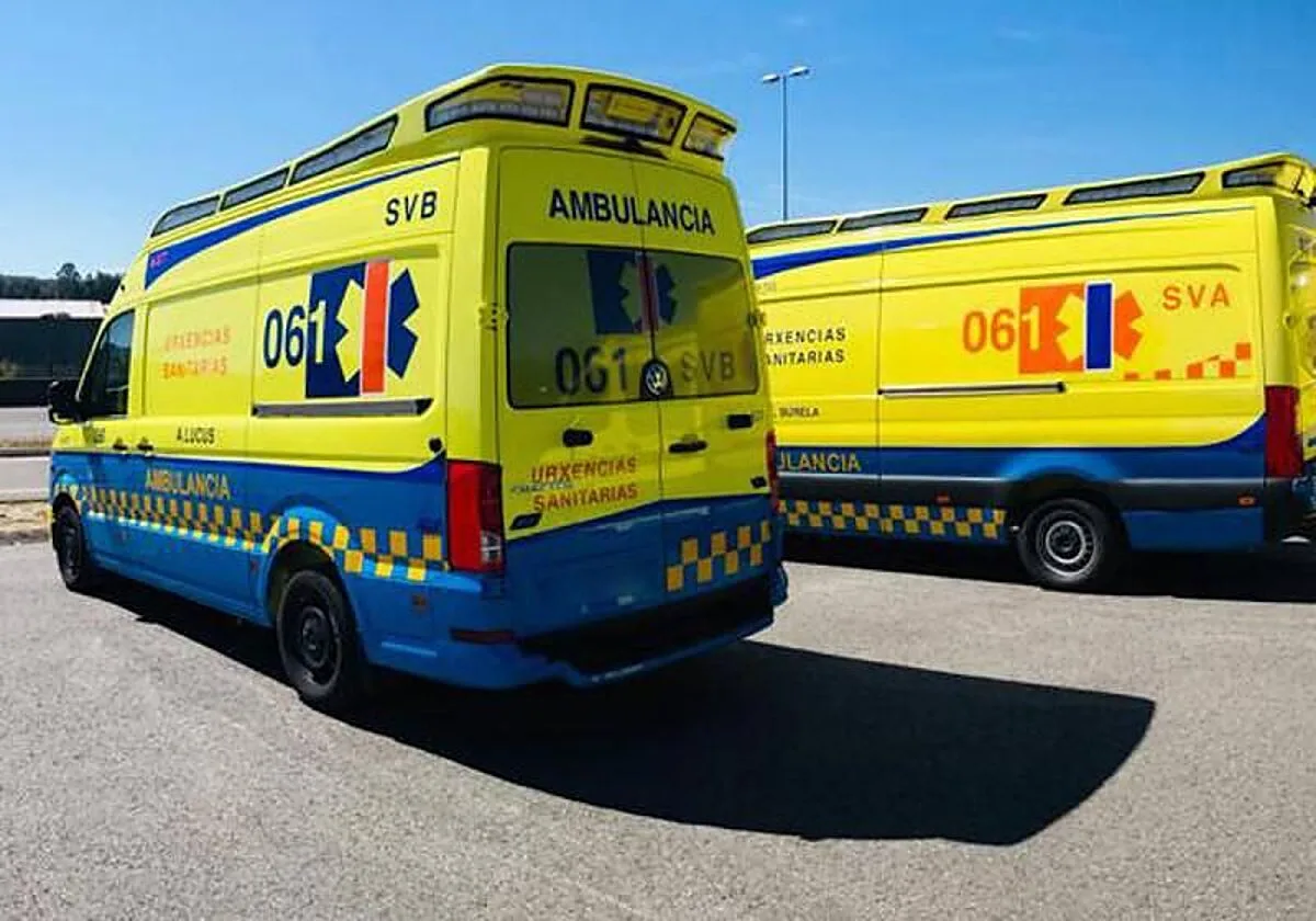 Un muerto en una colisión entre tres vehículos en Curtis (La Coruña)