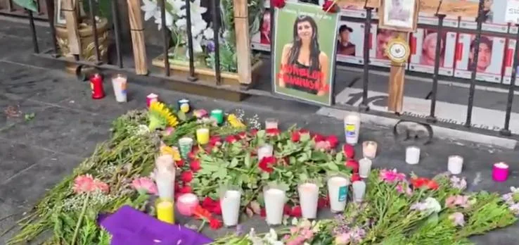 ‘Estamos cansados de tener miedo’: Estudiantes levantan nuevo altar a Claudia Tacoronte