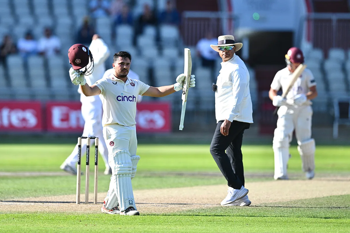 Northants close in as Vasconcelos ton cements dominance