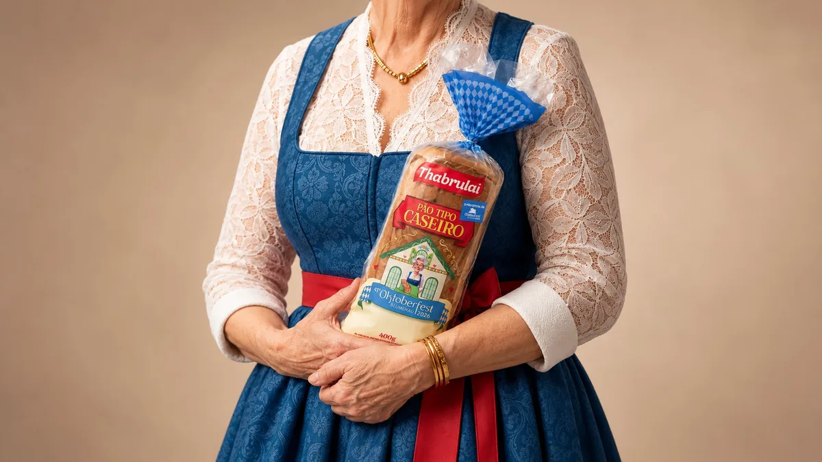 Thabrulai lança pão caseiro com embalagem temática da Oktoberfest 2026