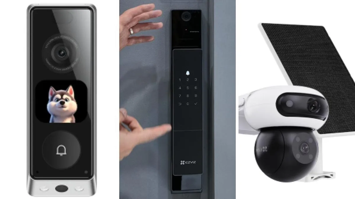 From doorbells to smart locks: How you can quickly and easily sort your home security with EZVIZ