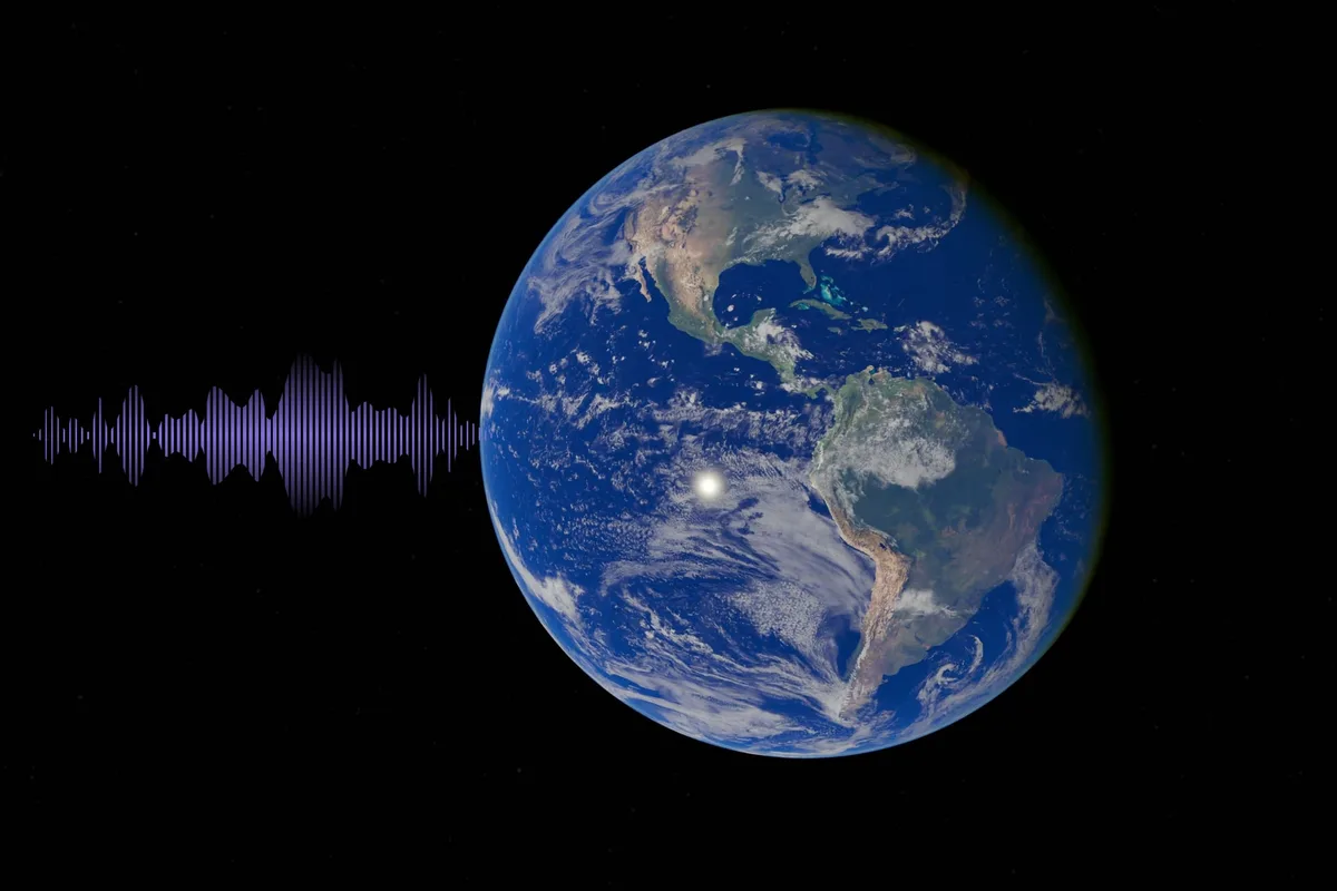 Científicos lograron recrear el sonido que produce la Tierra en el espacio y la melodía resulta inquietante
