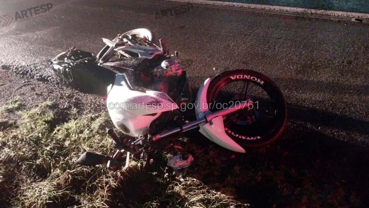 Motociclista morre em grave acidente em rodovia do interior de SP