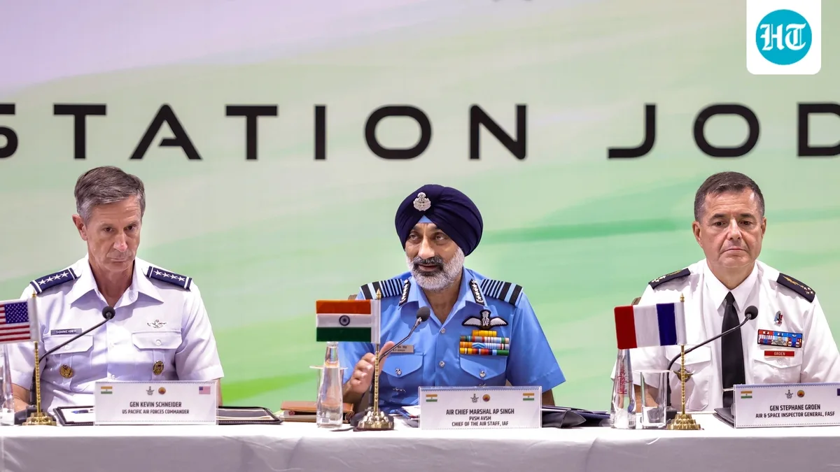 IAF chief ribs US general over F-35 at combat drills