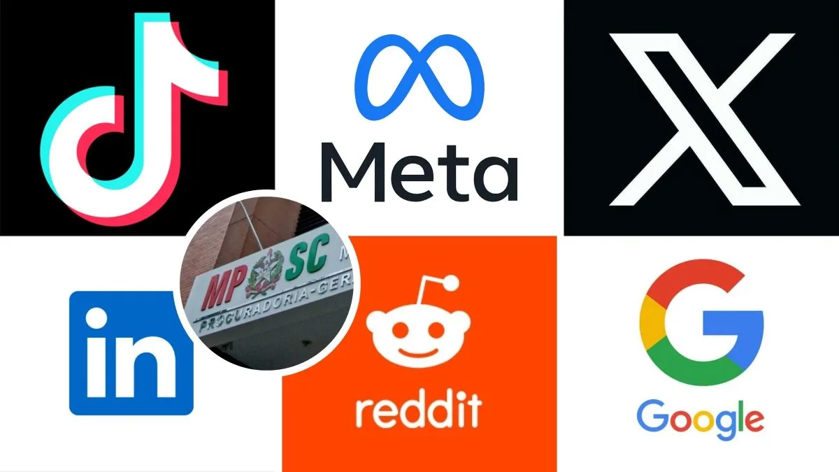 TikTok, Meta e Google são alvo de investigações do MPSC por compartilhamento de conteúdos que expõem crianças e adolescentes
