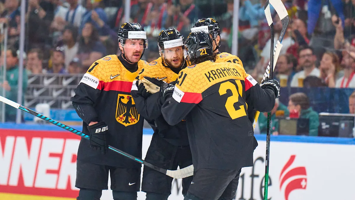 Typisch deutsch – aber ohne Helm - Das ist das Maskottchen der Eishockey-WM 2027