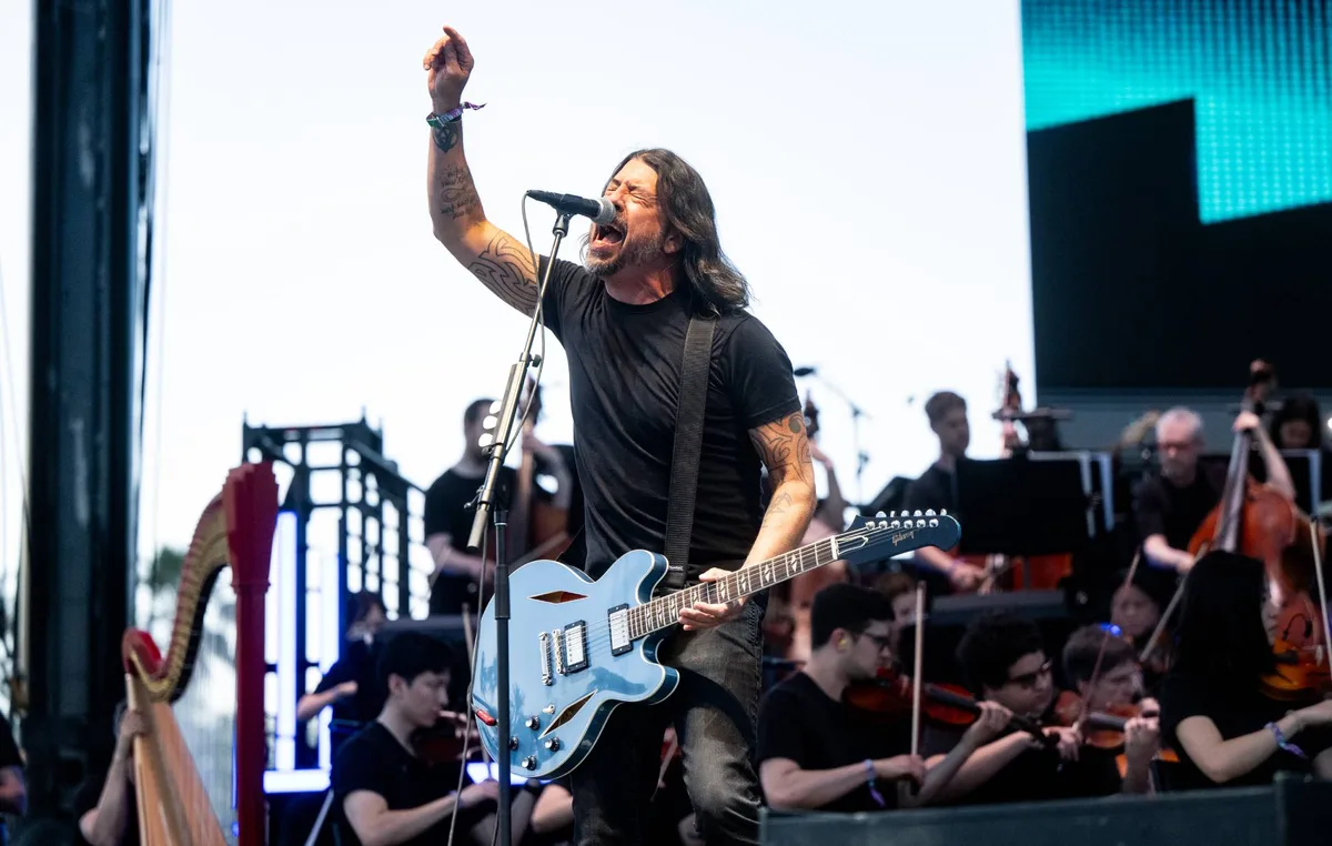 Watch Foo Fighters play rarities with LA Philharmonic Orchestra at Hollywood Bowl