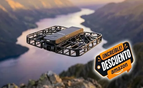 Tu camarógrafo personal de bolsillo; el dron HOVERAir X1 que vuela solo cae un 20% de precio en Amazon