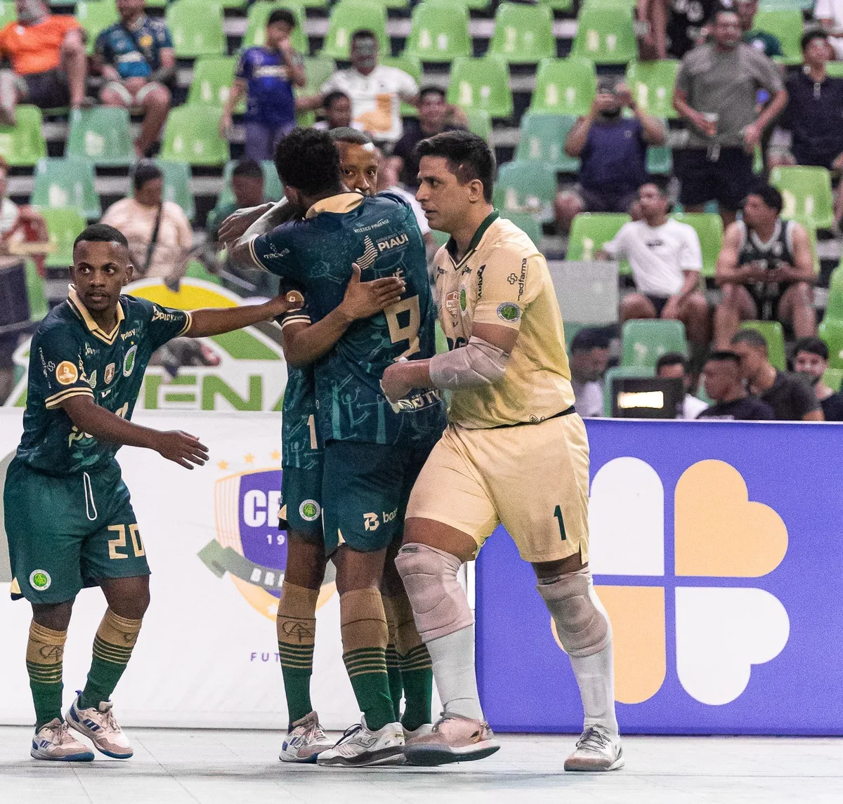 São José sofre goleada do Atlético-PI e perde após primeira vitória no Brasileiro de Futsal
