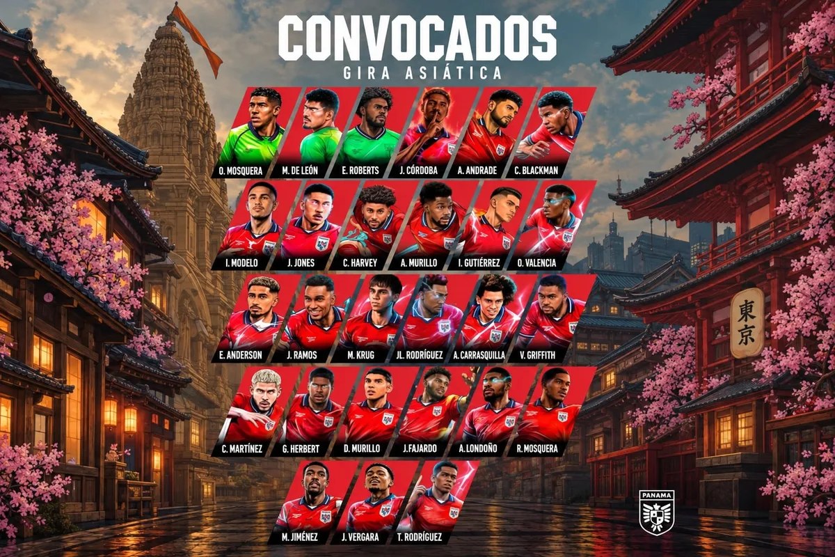 Christiansen renueva a Panamá con 13 cambios para iniciar su ciclo hacia el Mundial 2030