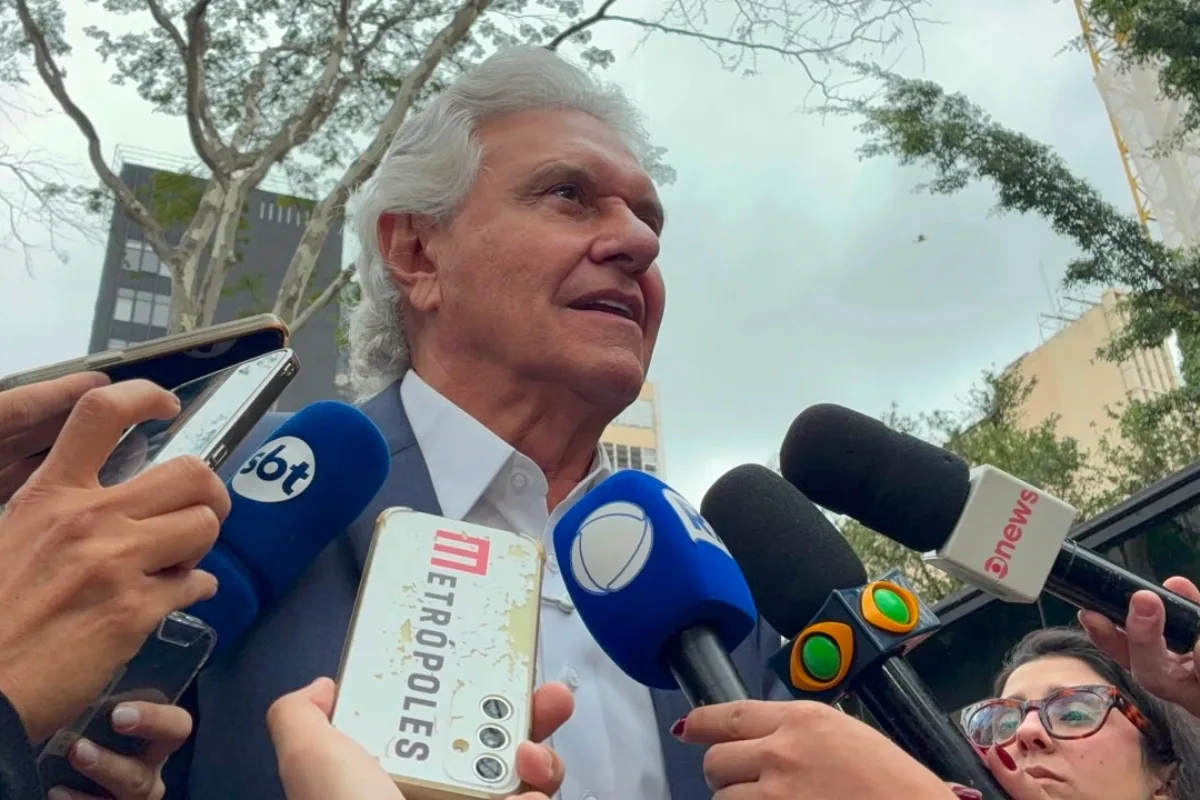 Caiado diz que Moraes "não tem condição" de seguir no STF após caso Vorcaro