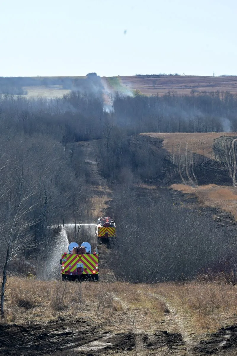 Strong winds fueled grass fire at Canadian military base that killed four