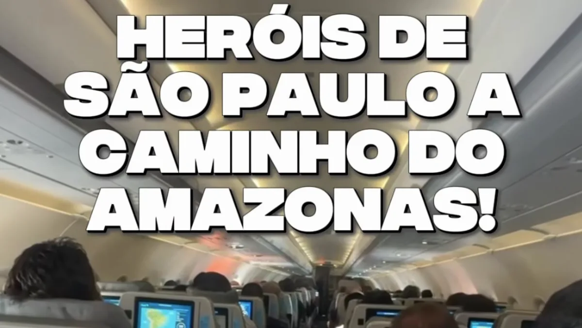 Tarcísio anuncia “heróis de São Paulo a caminho do Amazonas”