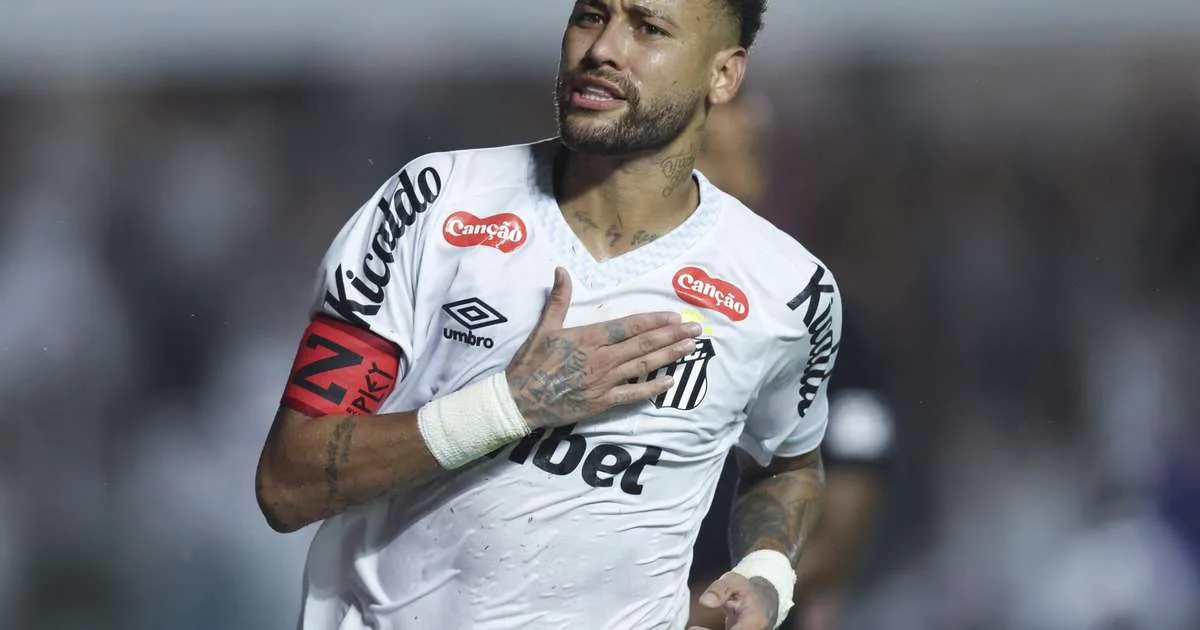 Neymar se destaca na criação em empate do Santos com o Mirassol; veja os números