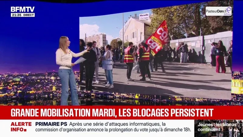 Mobilisation lycéenne: la journée a été marquée par des manifestations pacifiques et quelques tensions en France