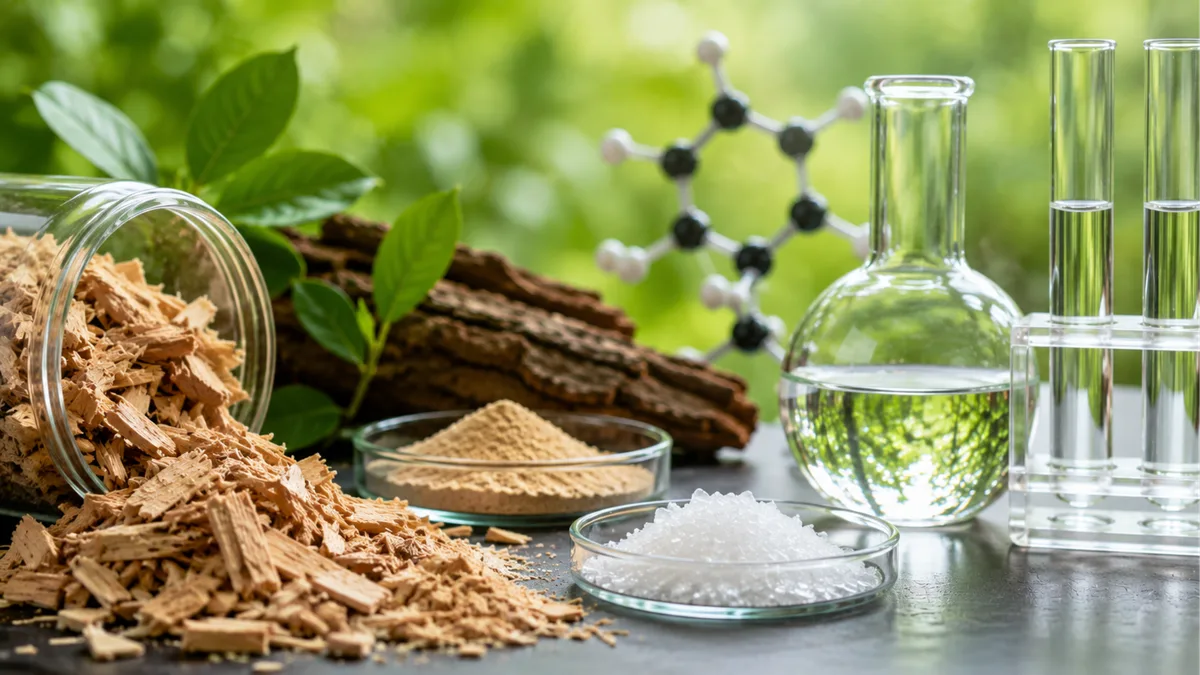 Cientistas chineses transformam resíduos de madeira em uma nova matéria-prima para plástico sustentável usando apenas água