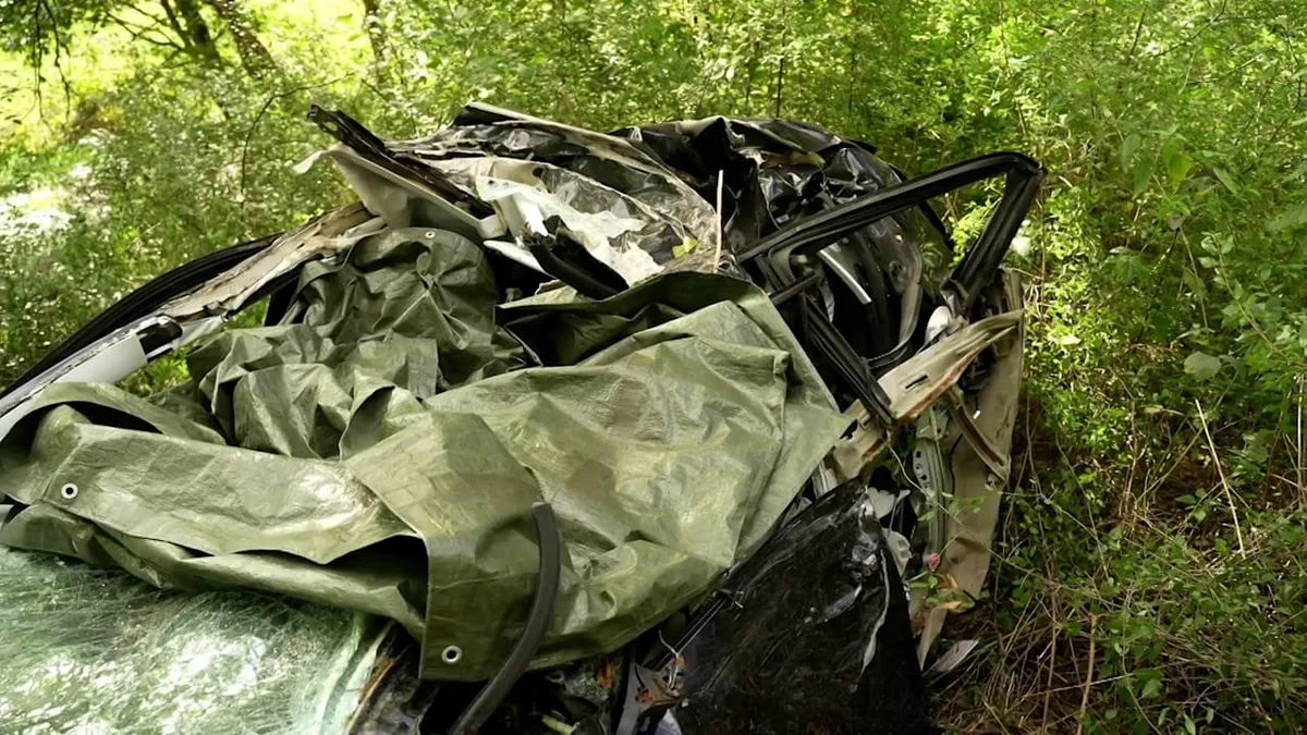 Niemand bemerkte das Wrack - Zwei Männer sterben bei Unfall im Wald