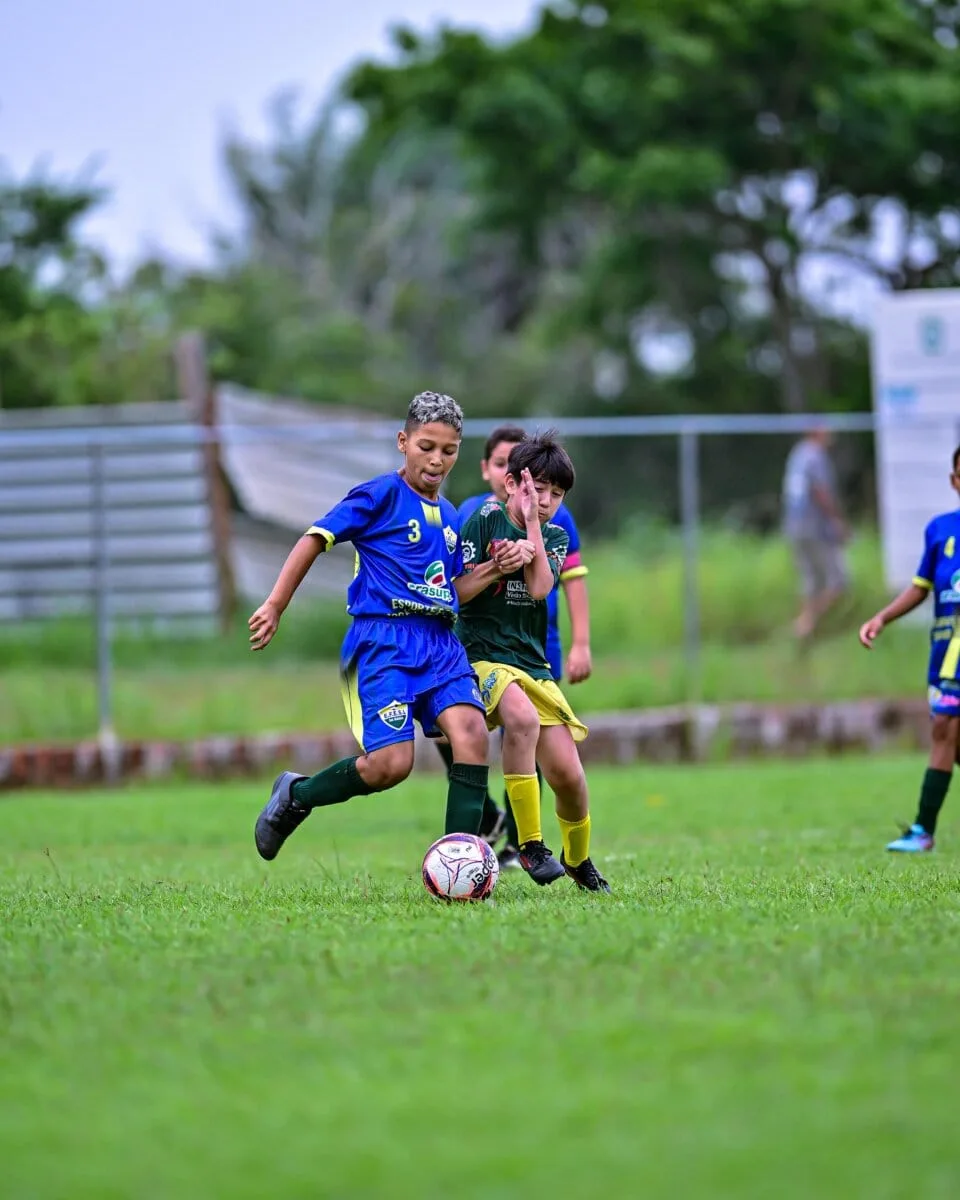 Campeonato Estadual Sub-11 tem 30 gols no fechamento da 1ª rodada