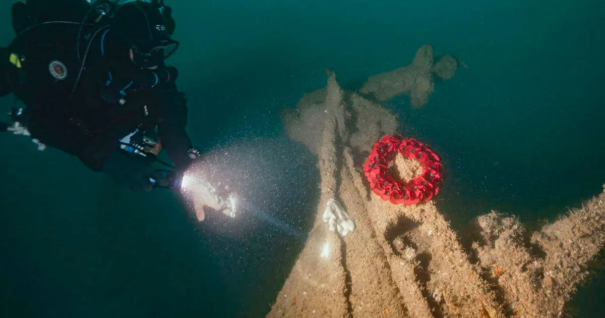 Warship that sank in 1908 found off U.K.: "Undisturbed for 118 years"