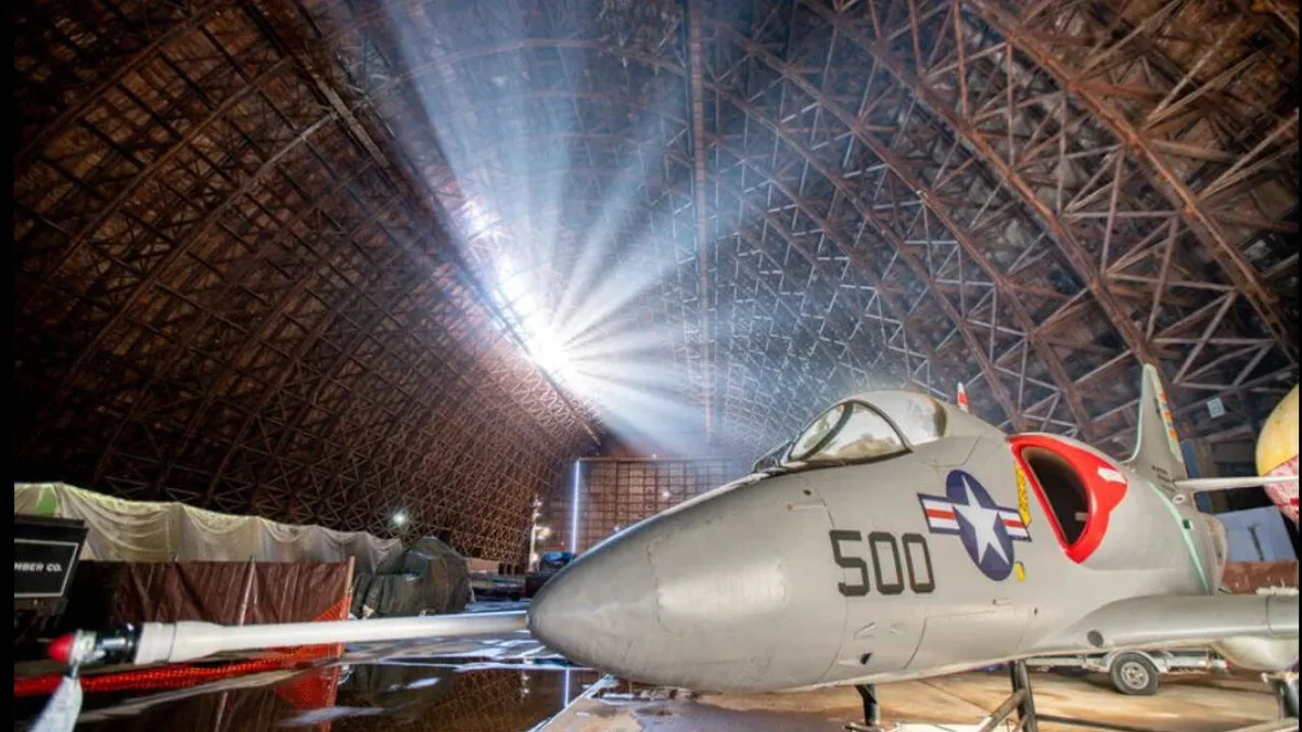 Oregon blimp hangar sold for $1 after storm damage; air museum set to reopen
