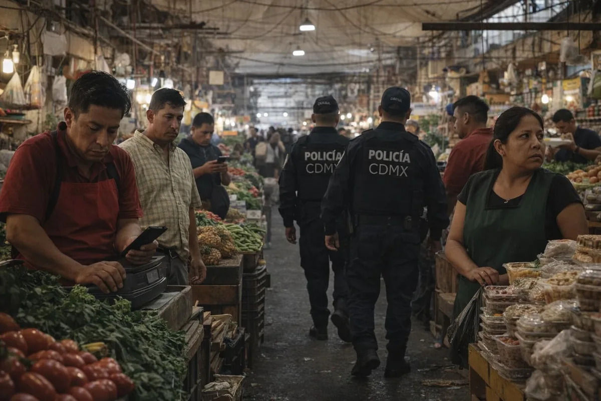 Mercado de La Merced, bajo presión de al menos seis grupos de extorsión pese al nuevo blindaje anunciado por la CDMX