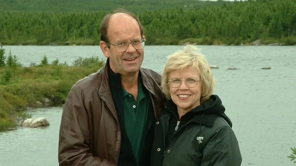 2001, Gander: Nick met Diane after 9/11 stranded their flights; they married a year later