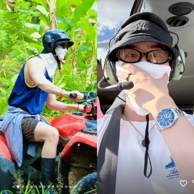 이종석, 아이유와 결별 한 달만 韓 떠난 근황..웃음 충전한 일상[핫피플]