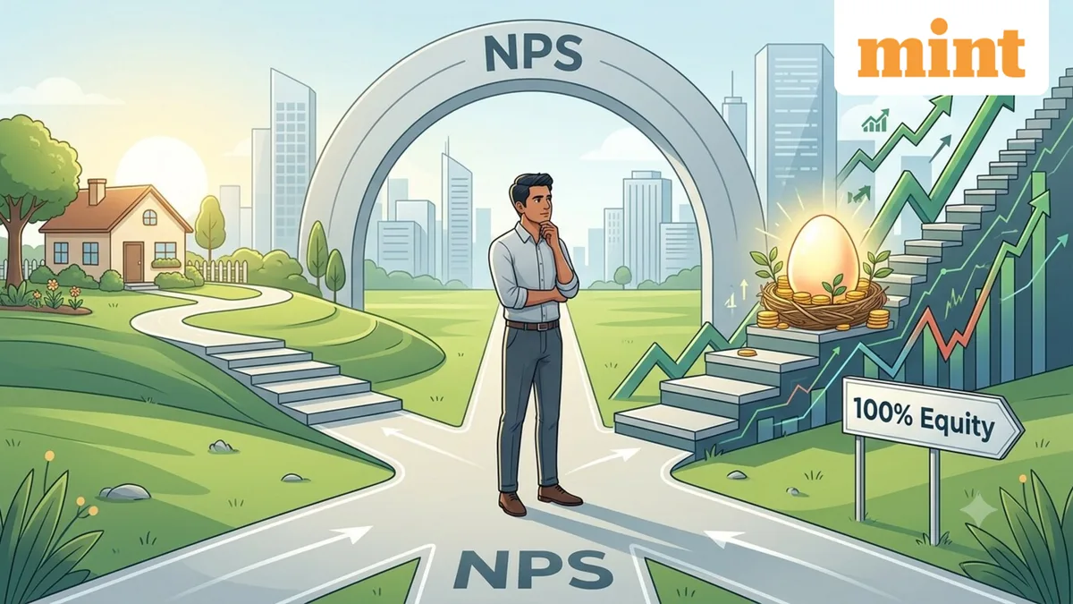NPS 100% equity option explained: How it works, who should consider it and key rules
