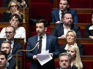 Le député RN Jean-Philippe Tanguy critiqué pour avoir repris une phrase associée au nazisme