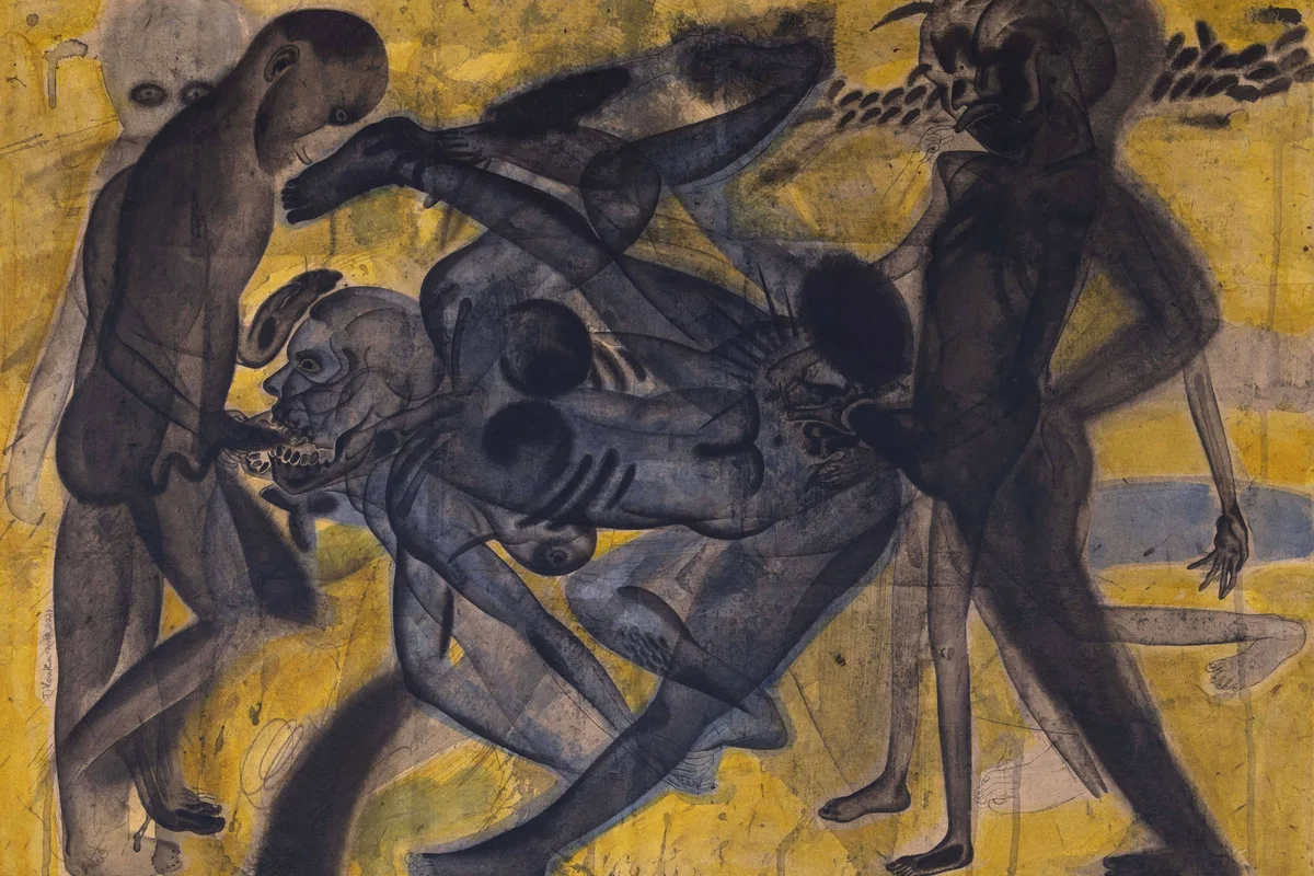 Artistas indianos tensionam os limites do corpo e evocam deuses ancestrais em mostra