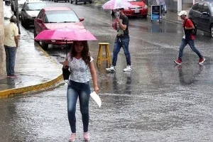 Inameh prevé precipitaciones moderadas en gran parte del país
