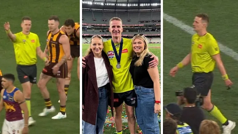 Umpire felt threatened by Hawks players’ abuse, reveals phone call with Barrass