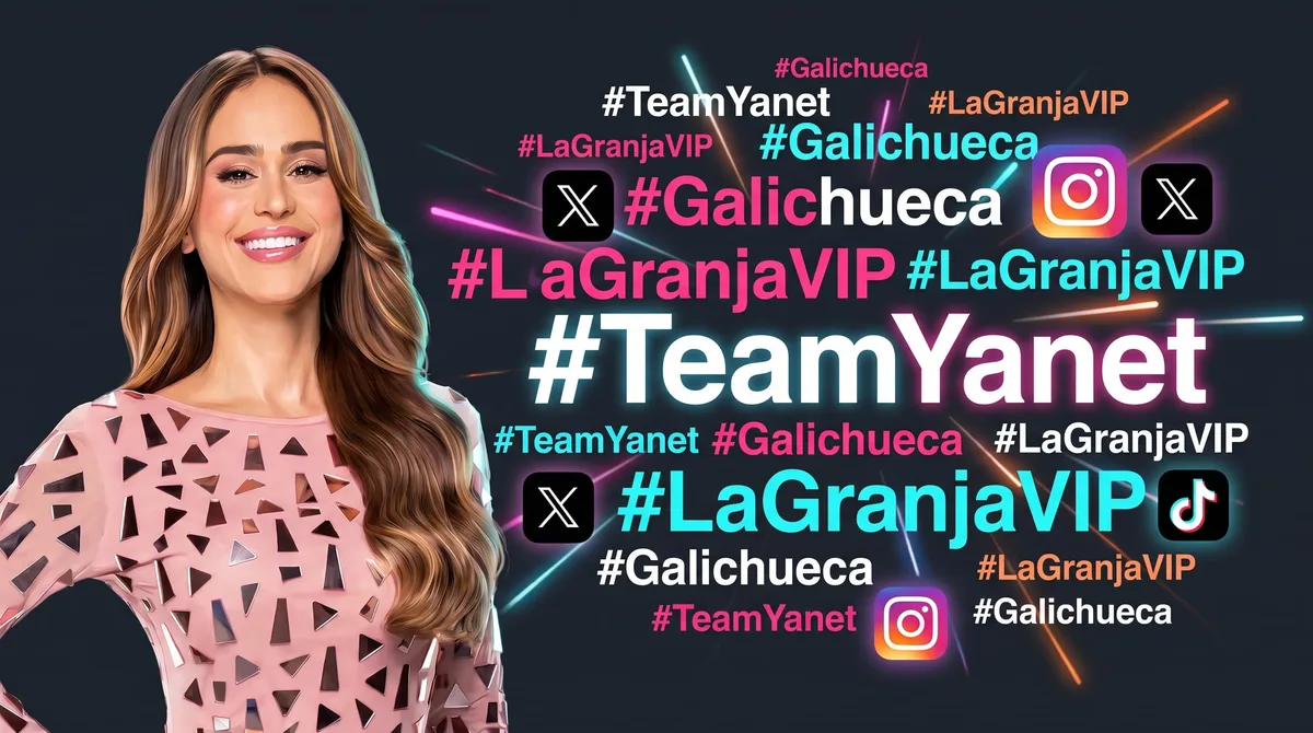 Eliminación de Yanet García de LCDLF por “mueble” convierte su nombre en tendencia mundial en X: fans impulsan La Granja VIP y ‘Galichueca’