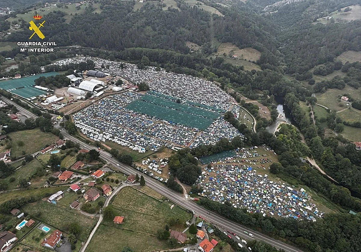 Detenido un joven de Toledo en un festival de música de Cangas de Onís por tener cocaína y MDMA