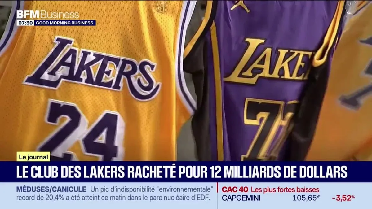 Les Lakers rachetés pour 12 milliards de dollars
