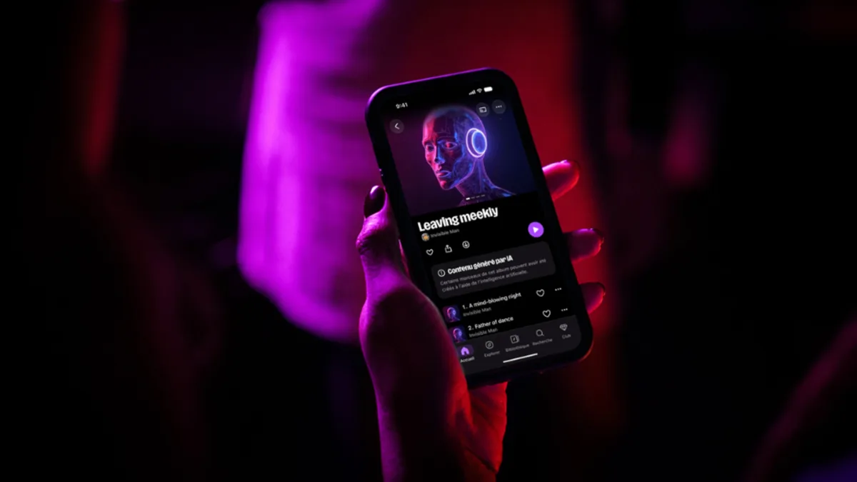 Marre de la musique générée par IA ? Deezer va proposer un bouton pour la faire disparaître