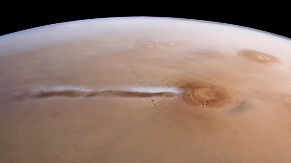 Mars-Rätsel gelöst: Gigantische Wolke am Vulkan Arsia Mons entsteht völlig ohne Staub