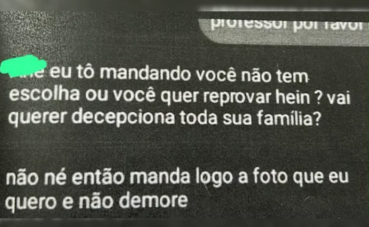 Professor é investigado por pedir fotos nuas de aluna e ameaçá-la com reprovação no Paraná
